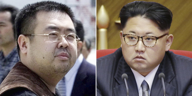 Kim Jong Nam (links) ist der Halbbruder des Diktators Kim-Jong Un (rechts)