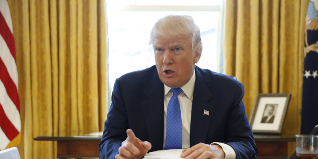 U.S. President Donald Trump is interviewed by Reuters in the Oval Office at the White House in Washington, U.S., February 23, 2017. REUTERS/Jonathan Ernst