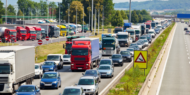 Auf der A7 bei Kassel weigerten sich Autofahrer, eine Rettungsgasse zu bilden.
