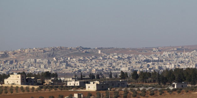 A general view shows the northern Syrian town of al-Bab, Syria February 2, 2017. Picture taken February 2, 2017. REUTERS/Khalil Ashawi
