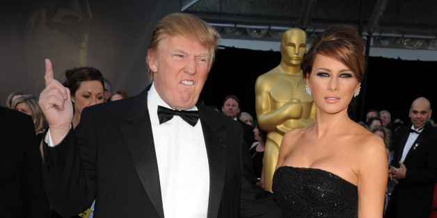 Donald und Melania Trump bei den Academy Awards im Jahr 2011