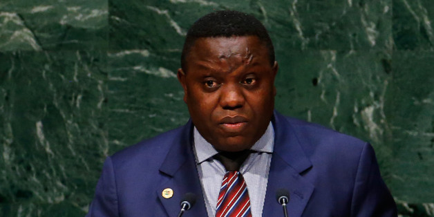 Le ministre des Affaires étrangères de la Zambie, Harry Kalaba