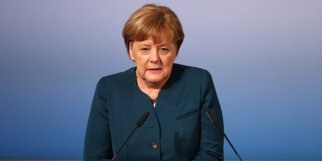 German Chancellor Angela Merkel delivers her speech during the 53rd Munich Security Conference in Munich, Germany, February 18, 2017. REUTERS/Michael Dalder