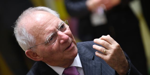 Der deutsche Finanzminister Wolfgang Schäuble
