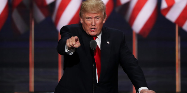 Donald Trump ist wütend - offensichtlich