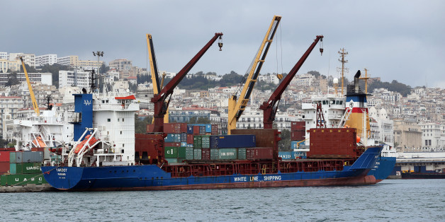 View of Port of Algiers on April 24, 2016, the country's principal maritime facility for general cargo and passengers The transport network is central to realising Algeria's economic growth potential.(Photo by Billal Bensalem/NurPhoto via Getty Images)