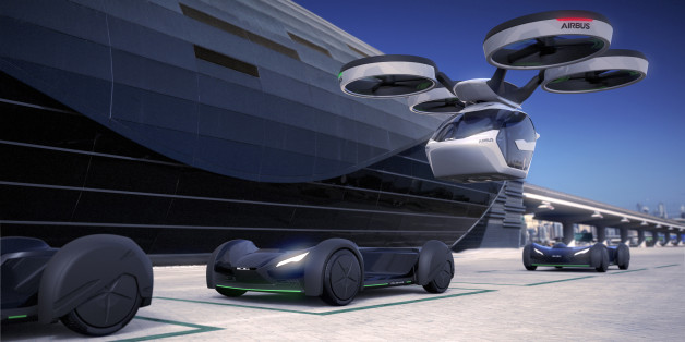 Flugzeughersteller Airbus und Auto-Designer Italdesign wollen Menschen mit autonomen Fahr- und Flugzeugen befördern