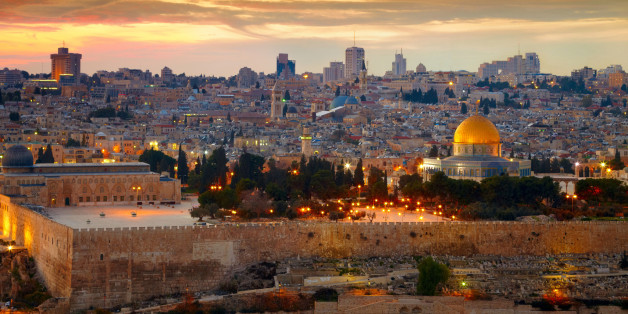 View to Jerusalem old city. Israel