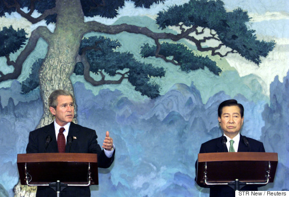 kim dae jung bush