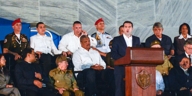 Raul Castro, Cuba's current leader, members of the Cuban Government, many head-of-states and officials from all around the world, and hundreds of thousands Cubans, pay tribute to Fidel Castro, the former Prime Minister and President of Cuba, who die on the late night of November 25, 2016, at age of 90.
On Tuesday, 29 November 2016, in the Revolution Square, Havana, Cuba. (Photo by Artur Widak/NurPhoto via Getty Images)