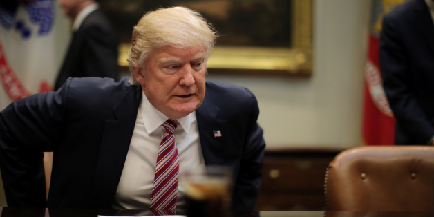 U.S. President Donald Trump attends a healthcare meeting with key House Committee Chairmen at the White House in Washington, U.S., March 10, 2017. REUTERS/Carlos Barria