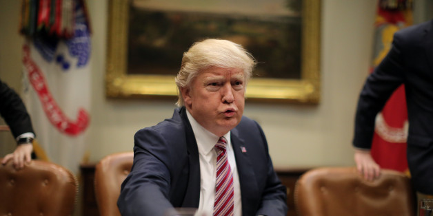 U.S. President Donald Trump attends a healthcare meeting with key House Committee Chairmen at the White House in Washington, U.S., March 10, 2017. REUTERS/Carlos Barria