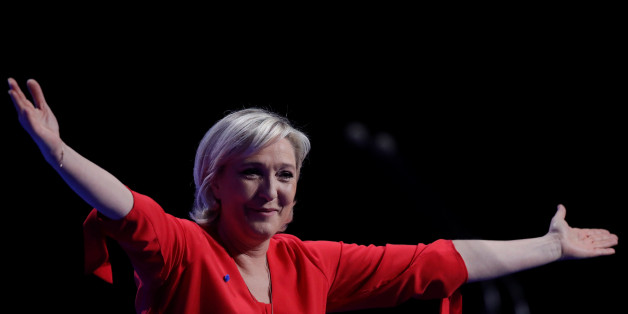 Marine Le Pen, French National Front (FN) political party leader and candidate for French 2017 presidential election, attends a political rally in Chateauroux, France, March 11, 2017. REUTERS/Christian Hartmann