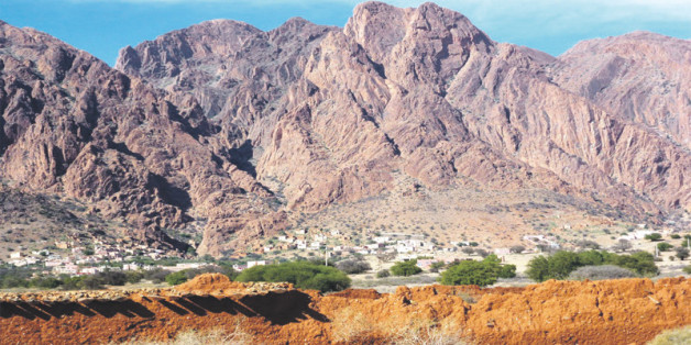 La découverte a été faite dans l'anti-atlas à près de 10 km de la ville de Taznakht dans la province de Ouarzazate