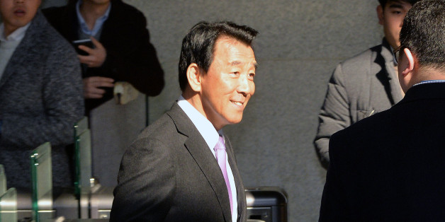 검찰 소환된 김창근 전 SK그룹 수펙스추구협의회 의장