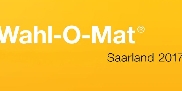 Der Wahl-O-Mat für die Wahl Saarland 2017 ist da