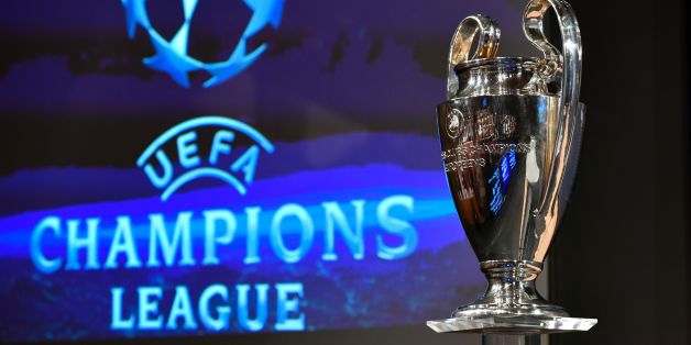 The UEFA Champions League cup is pictured prior to the ceremony for the quarter-final draw of the quarter-final draw for the UEFA Champions League football tournament at the UEFA headquarters in Nyon on December 17, 2017. / AFP PHOTO / Fabrice COFFRINI (Photo credit should read FABRICE COFFRINI/AFP/Getty Images)