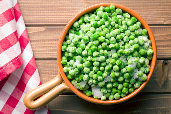 frozen peas