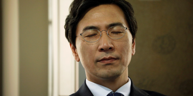 An Hee-jung, a candidate for the upcoming South Korean presidential election, attends a debate in Seoul, South Korea, February 8, 2017. Picture taken February 8, 2017. REUTERS/Kim Hong-Ji