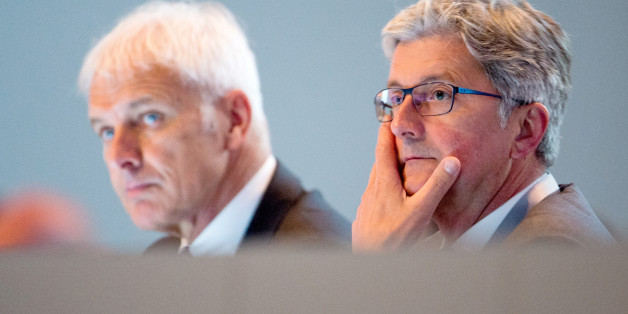 VW-Konzernchef Matthias Müller und Audi-Chef Rupert Stadler