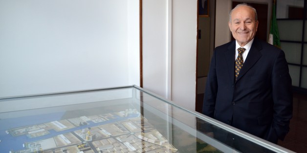 Issad Rebrab, Algerian entrepreneur and CEO of CEVITAL industrial group, poses on January 30, 2014, in his office in Algiers, Algeria. AFP PHOTO / FAROUK BATICHE (Photo credit should read FAROUK BATICHE/AFP/Getty Images)