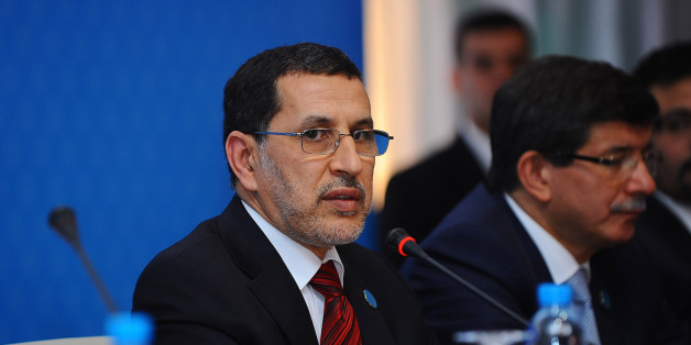 Morocco's Foreign Minister Saad-Eddine El Othmani attends a "Friends of Syria" group conference in Marrakech December 12, 2012. The group, Western and Arab nations sympathetic to Syria's uprising against President Bashar al-Assad, gave full political recognition on Wednesday to Syria's opposition, reflecting a hardening consensus that the 20-month-old uprising might be nearing a tipping point. REUTERS/Abderrahmane Mokhtari (MOROCCO - Tags: POLITICS)