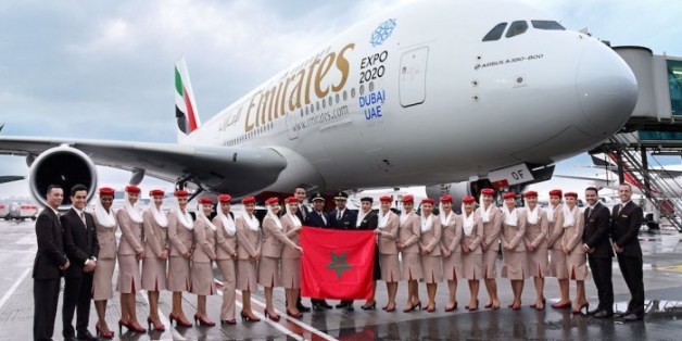 L'emblématique A380 fait son premier atterrissage à Casablanca (VIDÉO)