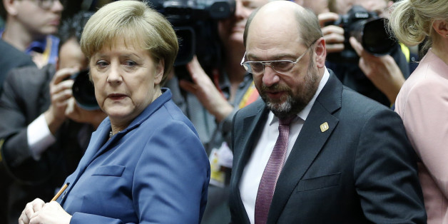 Nach Saarland-Wahl: Merkel und Linke fordern Klarheit von Schulz über Koalitionspläne