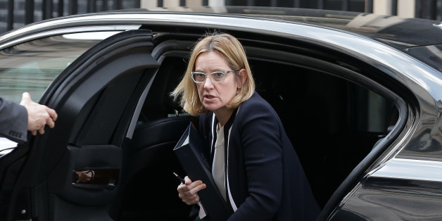 British Home Secretary Amber Rudd arrives outside 10 Downing Street in central London, on March 28, 2017.
British Prime Minister Theresa May will send a letter to EU President Donald Tusk with Britain's formal departure notification on Wednesday, opening up a two-year negotiating window before Britain actually leaves the bloc in 2019. / AFP PHOTO / Daniel LEAL-OLIVAS (Photo credit should read DANIEL LEAL-OLIVAS/AFP/Getty Images)