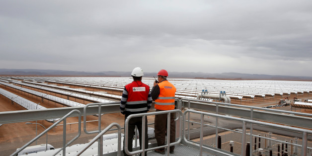 A thermosolar power plant is pictured at Noor II Ouarzazate, Morocco, November 4, 2016. Picture taken November 4, 2016. REUTERS/Youssef Boudlal