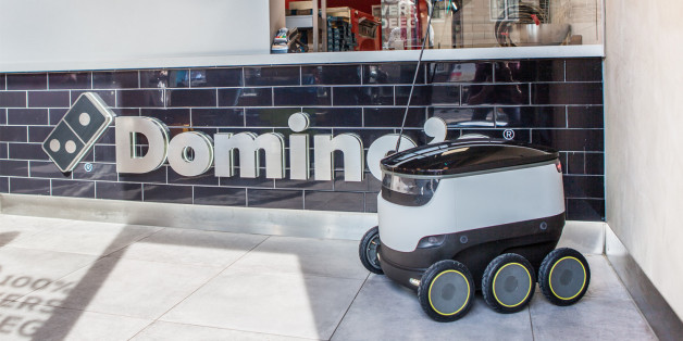 Werden wir alle bald schon unsere Pizza von einem Roboter geliefert bekommen?