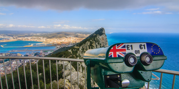 Amazing Vista from the top of the Rock of Gibraltar