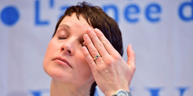 AfD-Vorsitzende Frauke Petry muss sich wohl Sorgen machen.