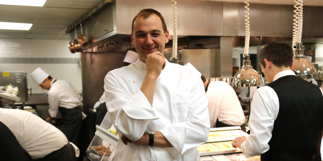 NEW YORK, NY - FEBRUARY 27: Blancpain honors three star Michelin Chef and Blancpain enthusiast Daniel Humm at Eleven Madison Park Restaurant on February 27, 2013 in New York City. (Photo by Neilson Barnard/Getty Images for Blancpain)