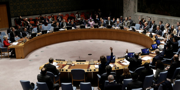 The United Nations Security Council votes to adopt a resolution on the protection of cultural heritage in armed conflict during a Security Council meeting at U.N. headquarters in New York City, New York, U.S., March 24, 2017. REUTERS/Mike Segar