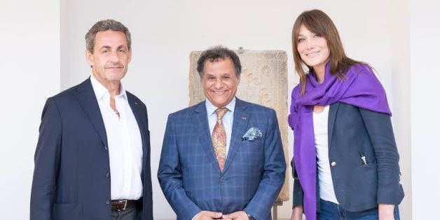 Nicolas Sarkozy et Carla Bruni ont visité le futur musée de l'histoire des civilisations.