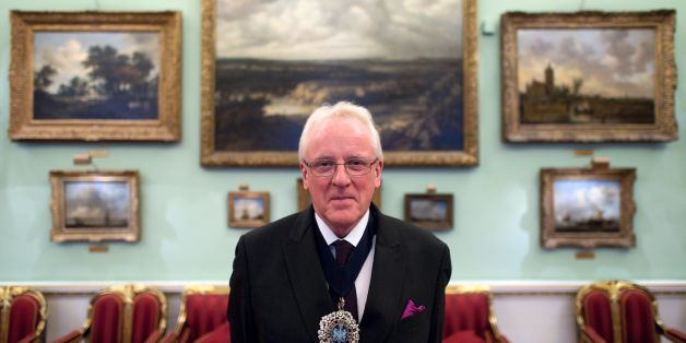 The Lord Mayor of London, Andrew Parmley, poses for a portrait after an interview with AFP at his official residence, Mansion House, in the City of London on November 22, 2016.
The Brexit vote has shaken the City of London but will not destroy it, the newly-installed Lord Mayor of the British financial hub told AFP in an interview. Speaking at his offices in Mansion House -- opposite the Bank of England -- Andrew Parmley spoke of his concerns about attracting high-skilled workers and the potential loss of passporting and euro-clearing rights.
/ AFP / JUSTIN TALLIS / TO GO WITH STORY BY Ouerdya AIT ABDELMALEK (Photo credit should read JUSTIN TALLIS/AFP/Getty Images)