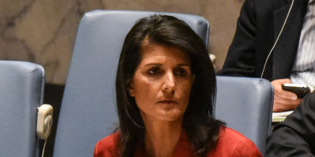 United States Ambassador to the United Nations Nikki Haley attends the Security Council meeting on the situation in Syria at the United Nations Headquarters, in New York, U.S, April 7, 2017. REUTERS/Stephanie Keith