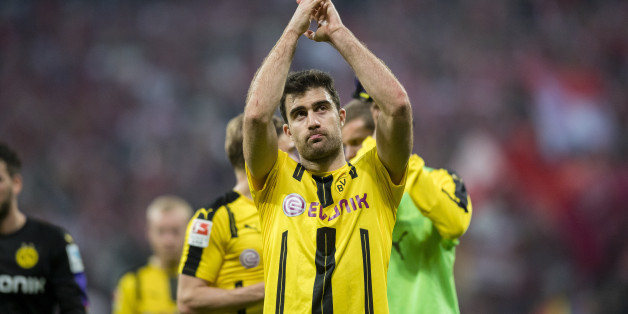 "Ich fühle mich wie ein Tier, nicht wie ein Mensch": BVB-Spieler Sokratis rechnet mit der UEFA ab (Archivbild)