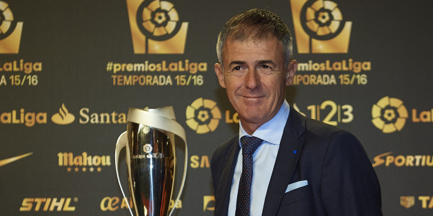 VALENCIA, SPAIN - OCTOBER 24: Lucas Alcaraz attends the LFP (Professional Football League) Soccer Awards Gala 2016 at Palacio de Congresos on October 24, 2016 in Valencia, Spain. (Photo by Manuel Queimadelos Alonso/Getty Images)