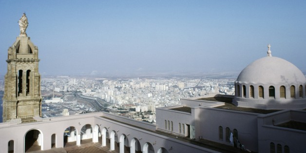 ALGERIA - MARCH 5: View from the Chapel of Santa Cruz on Mount Murdjajo, Oran, Algeria. (Photo by DeAgostini/Getty Images)