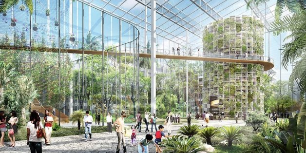Architekten wollen mitten in Shanghai Grünkohl anbauen und Fische züchten