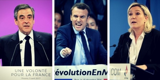 Der Vierkampf: Diese Kandidaten haben die größten Chancen bei der Wahl in Frankreich