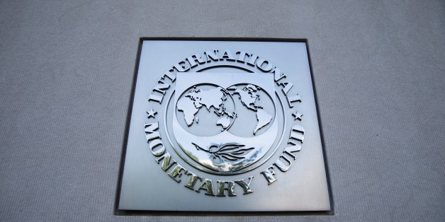 WASHINGTON, USA - AUGUST 26: The International Monetary Fun headquarters in Washington, USA on August 26, 2016. (Photo by Samuel Corum/Anadolu Agency/Getty Images)
