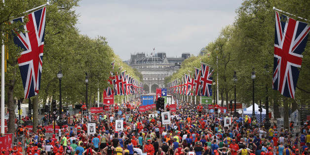 Britain Athletics - London Marathon - London - 23/4/17 General view of the mall after runners have finished the marathon Action Images via Reuters / Matthew Childs Livepic