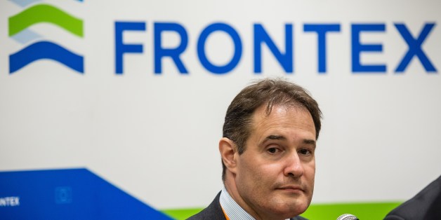 Fabrice Leggeri, head of European border control agency Frontex attends a press conference in Warsaw, on May 21, 2015. AFP PHOTO / WOJTEK RADWANSKI (Photo credit should read WOJTEK RADWANSKI/AFP/Getty Images)