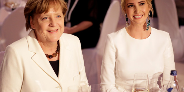 Angela Merkel sei "sehr liebenswürdig und herzlich", sagte Ivanka Trump