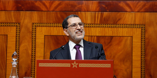 Moroccan Prime Minister Saad Eddine el-Othmani delivers his first speech presenting the government's program at the Moroccan Parliament in Rabat, Morocco April 19, 2017. REUTERS/Youssef Boudlal