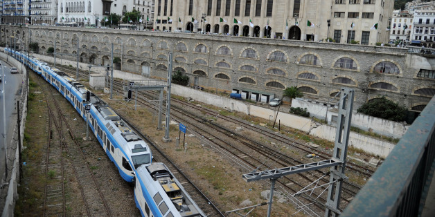 A general view shows Algeria's National Assembly parliament building behind a train track in the capital Algiers on September 3, 2012, as the parliament held its new session, following legislative elections in May, to set out the agenda of the promised package of political reforms. AFP PHOTO/FAROUK BATICHE (Photo credit should read FAROUK BATICHE/AFP/Getty Images)