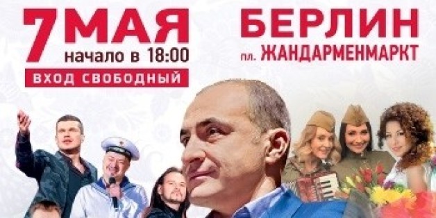 "Tag des Sieges": Russland organisiert pompöses Propaganda-Konzert in Berlin